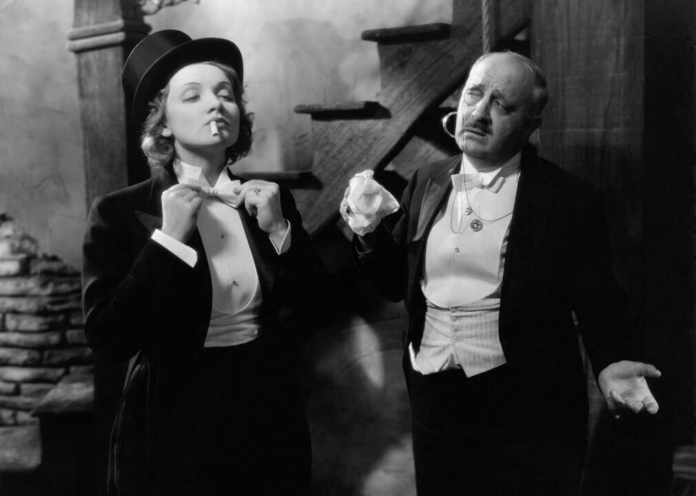 1930: In ‘Morocco,’ the leading lady kisses another woman